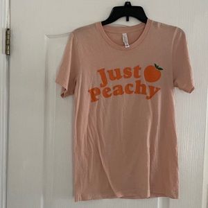 Just peachy tshirt